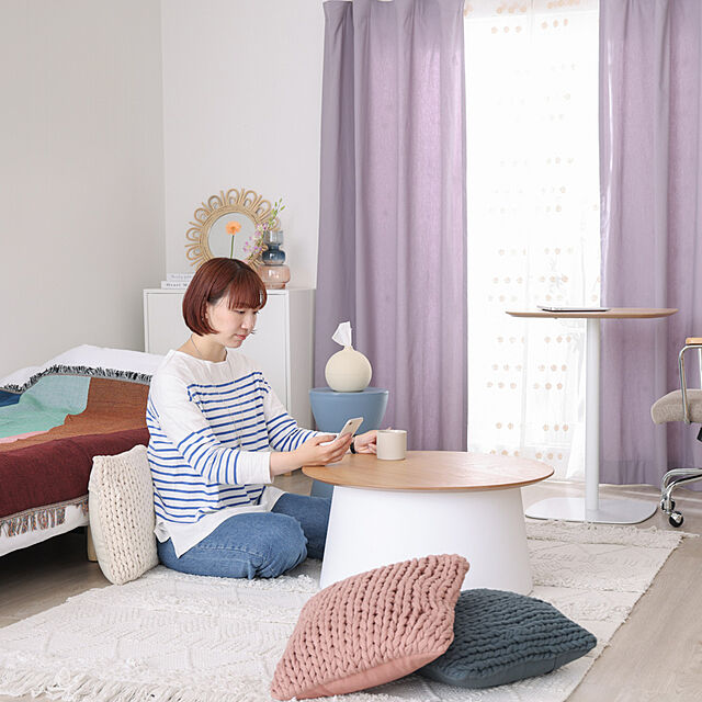 Hym.の-ニットクッション　｜　nikaの家具・インテリア写真