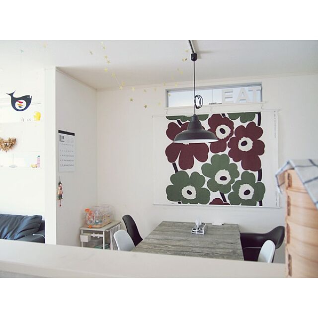 shima...の-marimekko マリメッコ ファブリック 生地 UNIKKO ウニッコの家具・インテリア写真