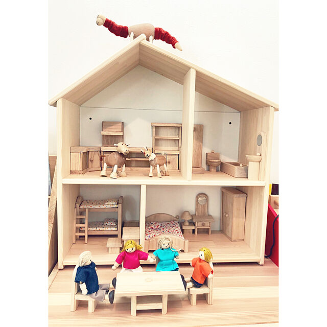 ctscandyの-プラントイ 木のおもちゃ ドールハウス クラシックキッチン おままごとに 木製玩具の家具・インテリア写真