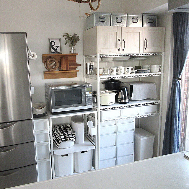 flannel.のドウシシャ-ピエリア ビッグオーブントースター 1200W 4枚焼き ホワイト DOT-1505 WHの家具・インテリア写真