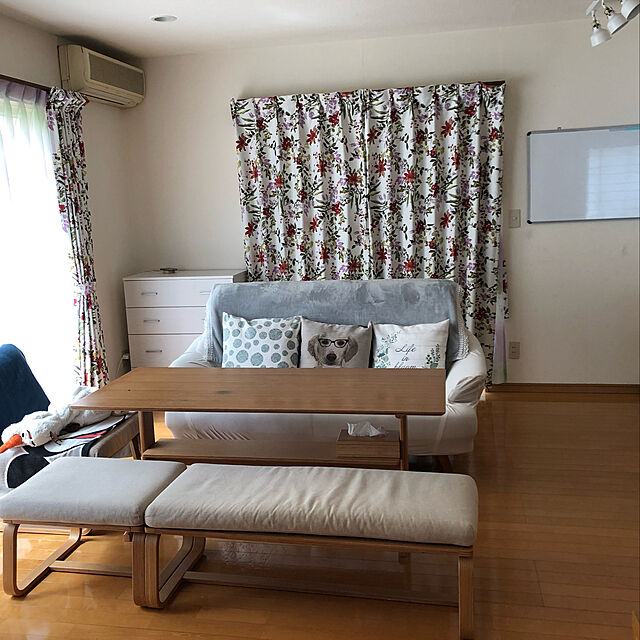 kakiのニトリ-クッションカバー(ジョン) の家具・インテリア写真