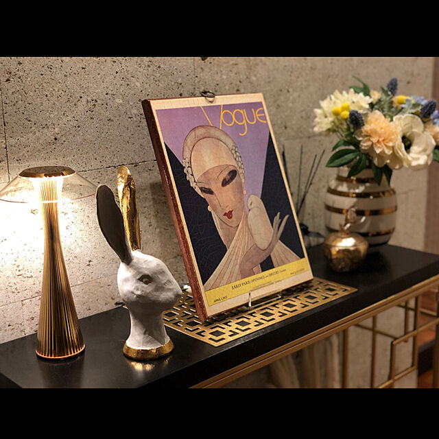 kotarico327のKartell-Kartell Space portable and rechargeable gold table lampの家具・インテリア写真