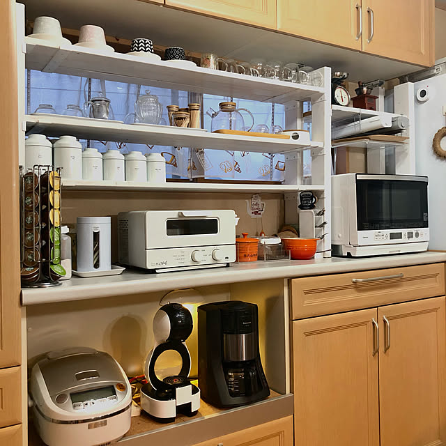 juncocoのトレードワン-スチームトースター シェフ ホワイト ST-70091 キッチン家電 トースター オーブントースター スチーム 水蒸気 おしゃれ シンプルの家具・インテリア写真