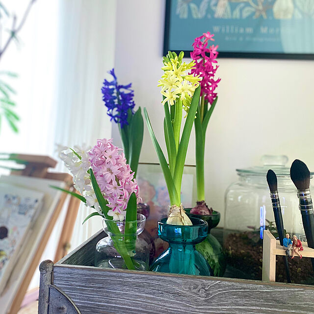 Eurecaの-BULB VASE フラワーベース 花瓶 一輪挿し バルブベース 球根水栽培 かわいいの家具・インテリア写真