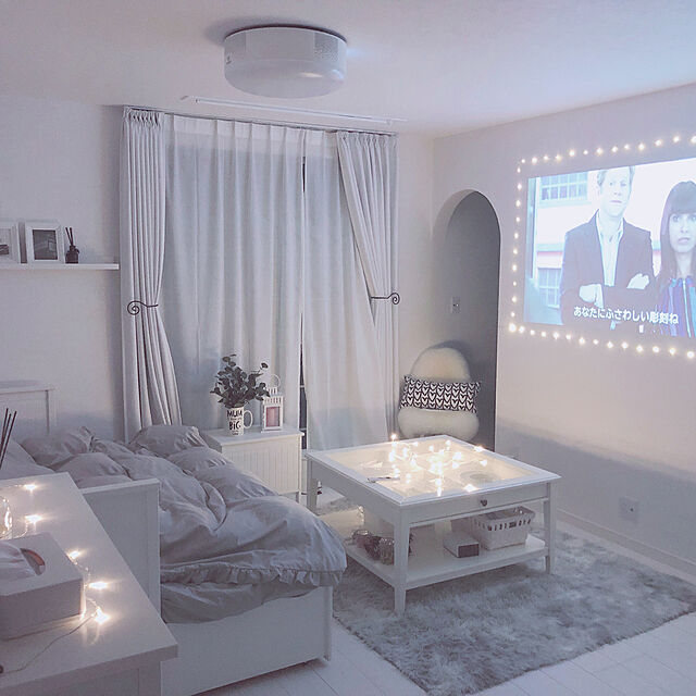Saitouのイケア-【IKEA -イケア-】LEDFYR -レードフィール- LEDライトチェーン 全24球 室内用 シルバーカラー 5 m (304.210.18)の家具・インテリア写真