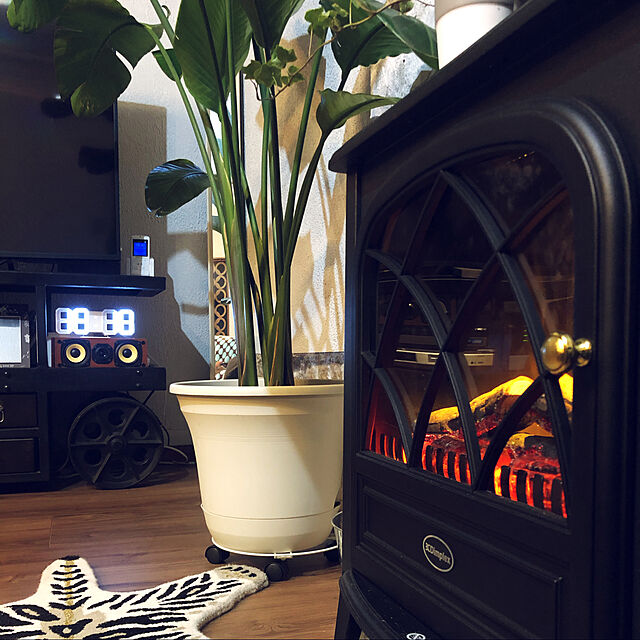 makibaruのバーグマン-電気暖炉 Opti-flame Rits オプティフレームリッツ ブラック RIT12J DIMPLEX(ディンプレックス)の家具・インテリア写真