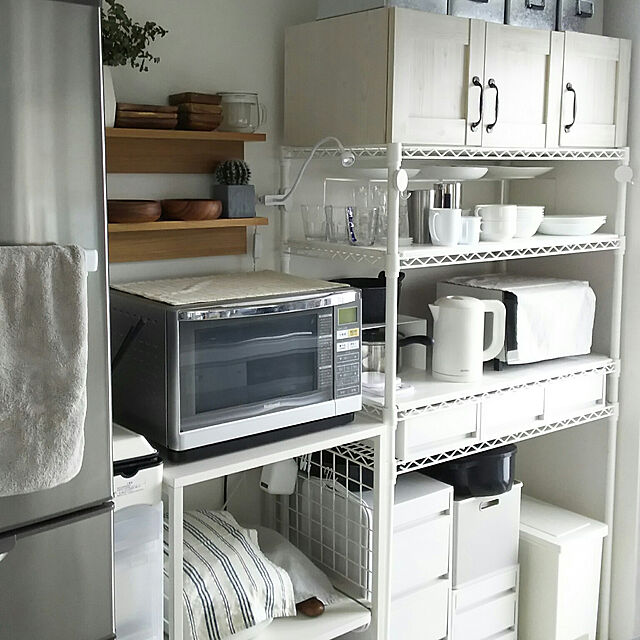 flannel.のドウシシャ-ピエリア ビッグオーブントースター 1200W 4枚焼き ホワイト DOT-1505 WHの家具・インテリア写真