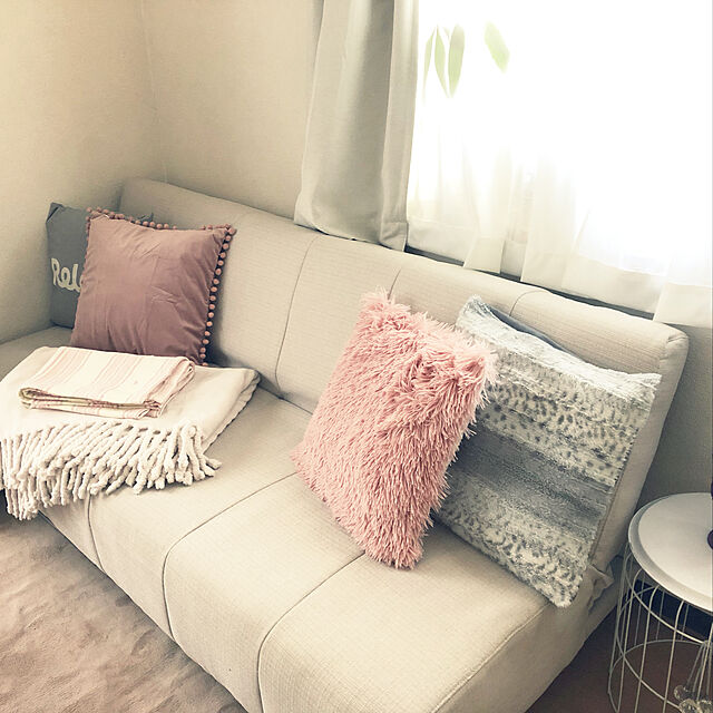 sunshine321のニトリ-クッションカバー(ENJOY) の家具・インテリア写真