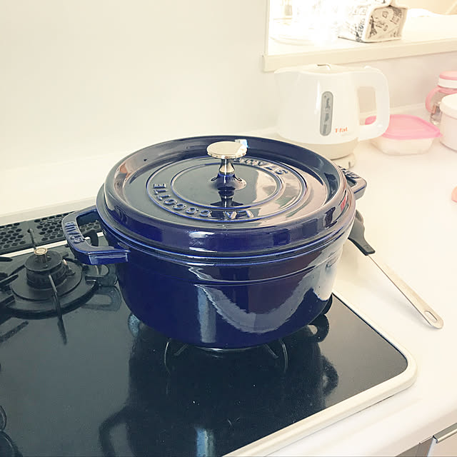 sorayuzumamaの-Staub ストウブ　26cmピコココット ラウンド　（サファイアブルー）　5.5QTの家具・インテリア写真