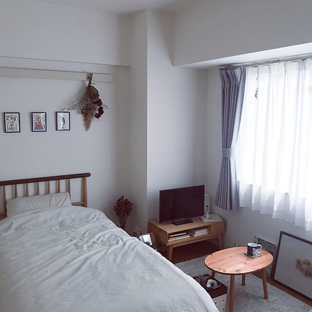 Misatoの-salut!(サリュ) ホーム ウッドオーバルテーブル ブラウンの家具・インテリア写真