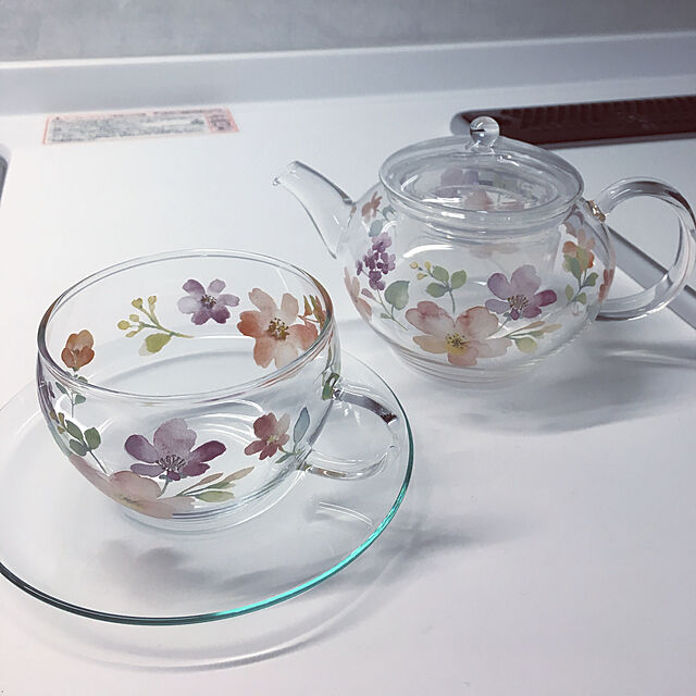m_herylsの-セレック「ティーカップ」フローリスト (耐熱食器 透明 耐熱ガラス 紅茶 日本茶 ハーブティー 母の日 ギフト おすすめ母の日)の家具・インテリア写真