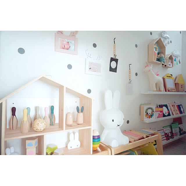 uchikoの-【Meri Meri】ユニコーン ぬいぐるみ クッション knitted unicorn Cushion 【インテリア 子ども部屋 キッズルーム ファブリック ポニー アニマル 動物】【誕生日プレゼント ギフトに】 あす楽 リトルレモネード メリメリの家具・インテリア写真