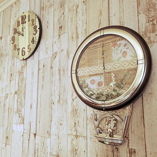 hiroのインターフォルム-電波時計 壁掛け時計 ウォールクロック インターフォルム Amberg/アンベルク CL-8931の家具・インテリア写真