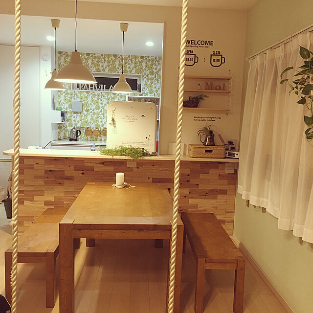 Kaoの-【室内用ブランコ椅子】 木製 ブランコ 白木 家庭用の家具・インテリア写真