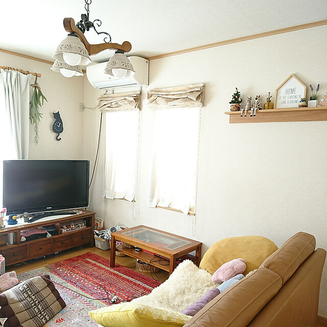 naru2014のニトリ-モチモチクッション(MYE 60R) の家具・インテリア写真
