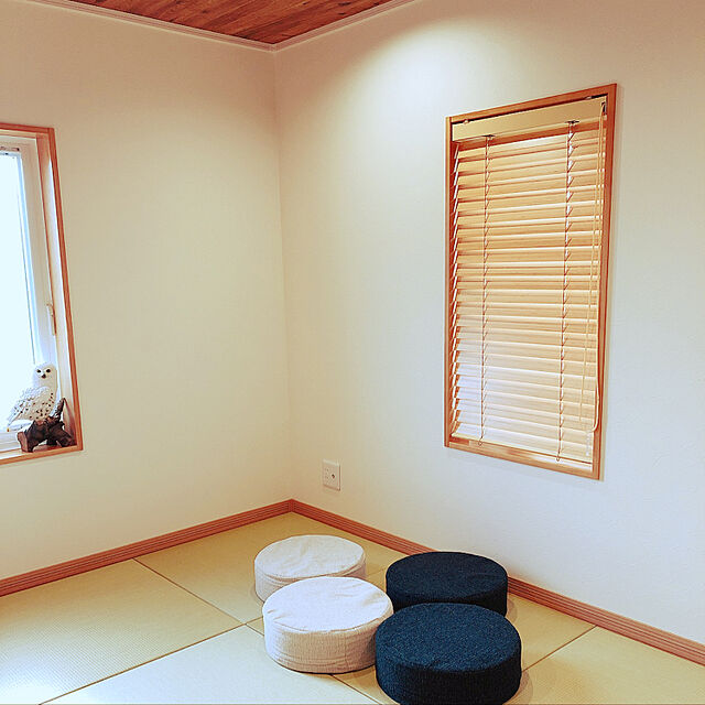 Miyaの-ウッドブラインド 木製ブラインド ニチベイ クレール50 標準タイプ ループコード式 ラダーコード バンブー NK029〜NK035 幅180×高さ120cm迄の家具・インテリア写真