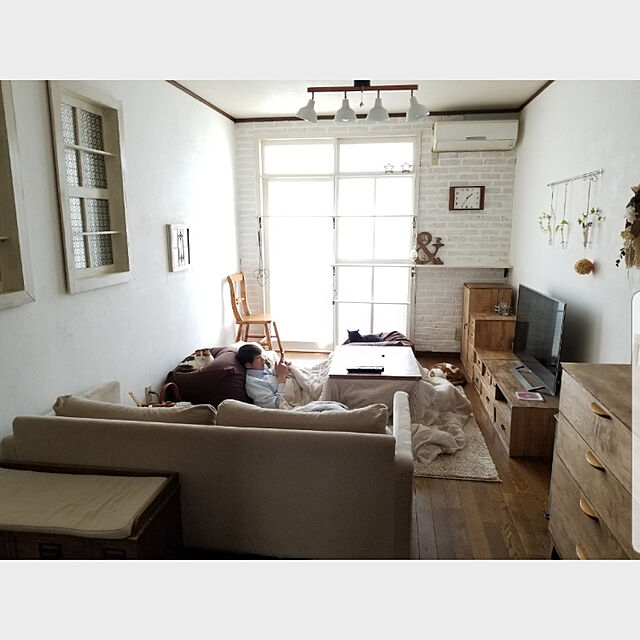 mikiのニトリ-こたつ掛ふとん 長方形(ナチュレH チョウ) の家具・インテリア写真