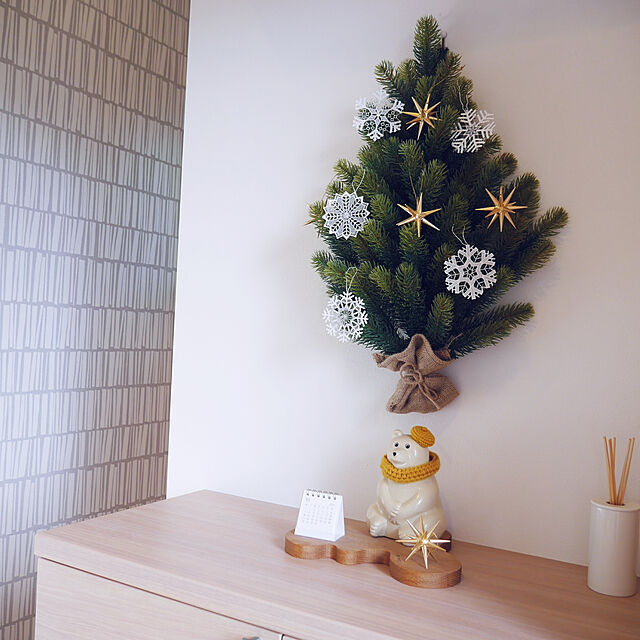 Takakoの-RS GLOBAL TRADEグローバルトレード社　壁掛けクリスマスツリー / PLASTIFLORプラスティフロアー/の家具・インテリア写真
