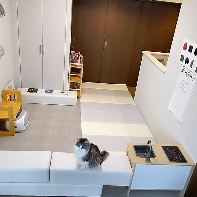ponの-バンボ Bumbo ベビーソファ＆専用プレートレイセット トレー 日本正規品 ティーレックス T-REXの家具・インテリア写真