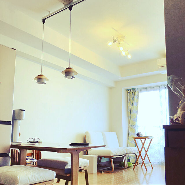 mizの-【99サイズ】北欧調フラワーデザインの遮光・遮熱カーテンの家具・インテリア写真