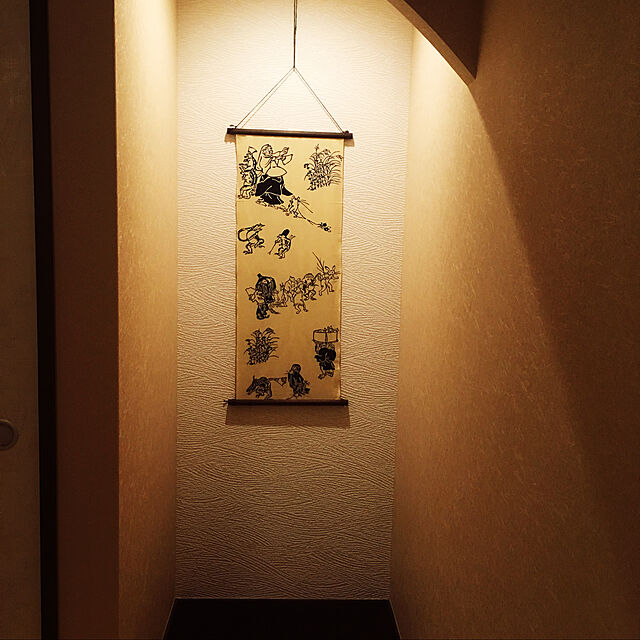 Yasuhiroの-手ぬぐい　鳥獣戯画　日本製の家具・インテリア写真