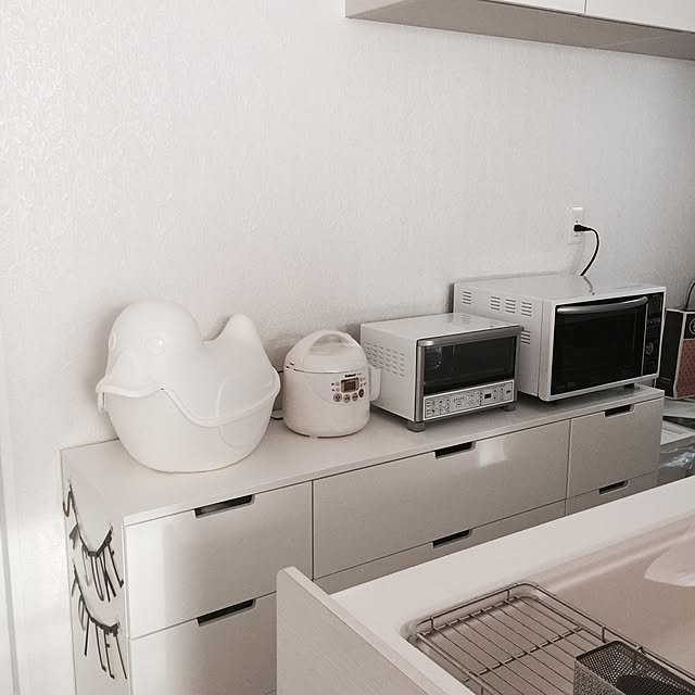 risapinkのイケア-IKEA/イケア　SPRUTT　収納ユニット, ホワイト　アヒルの家具・インテリア写真