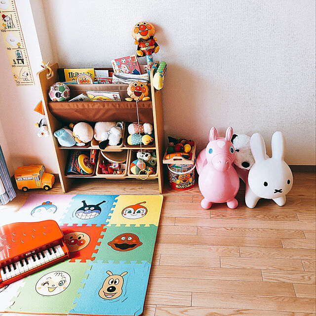 kanyaemonの-**ミッフィー ブルーナ ボンボン（ホワイト）3歳から遊べる 乗用玩具 室内遊具 誕生日プレゼント 空気入れ付属【送料無料】の家具・インテリア写真