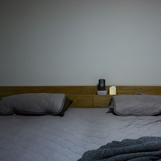 Rayuの-【ポイントUp4倍】棚・コンセント付きデザインすのこベッド Camille カミーユ ベッドフレームのみ シングル[S1][00]の家具・インテリア写真
