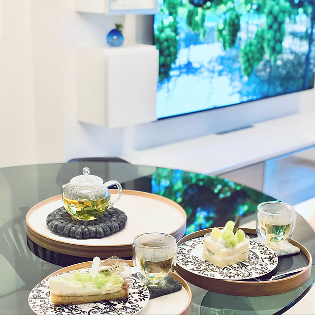 teracoyaWORLDの-[ アフタヌーンティー リビング ] AfternoonTea LIVING ティーポット 茶漉し 付き 耐熱 ポット パラレル2 クリアの家具・インテリア写真