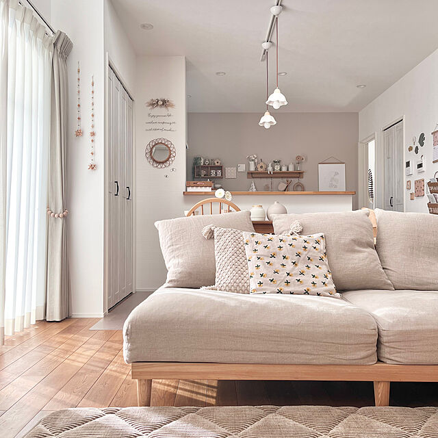 sasaのCreer-【Creer/クレエ】フラワーミラー Lサイズの家具・インテリア写真