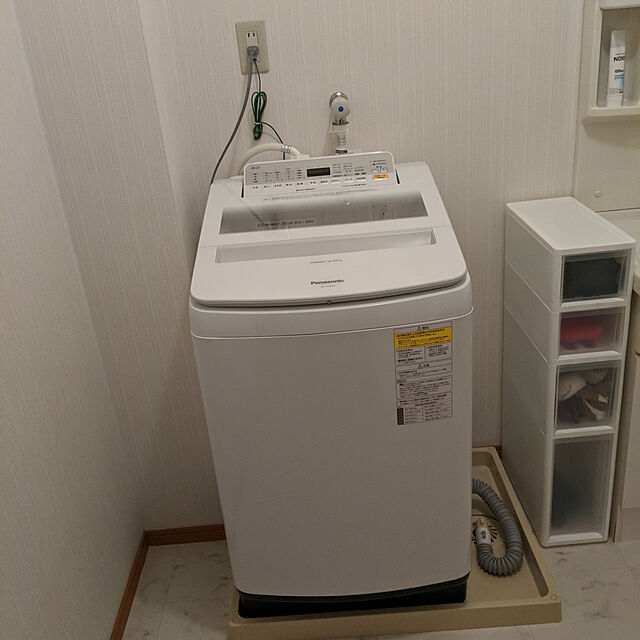 ta-koのパナソニック-パナソニック 8.0kg 洗濯乾燥機 泡洗浄 ホワイト NA-FW80S6-Wの家具・インテリア写真