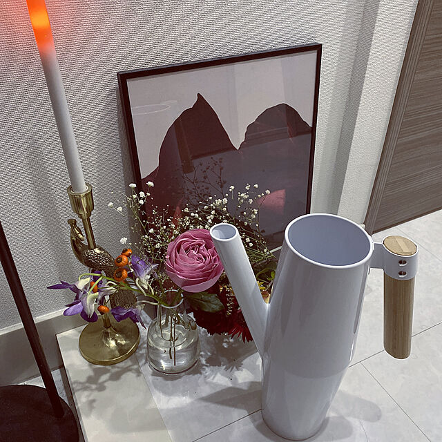 kaoruのイケア-【IKEA イケア】【BITTERGURKA ビッテルグルカ】じょうろ ホワイト ウォーターポットの家具・インテリア写真
