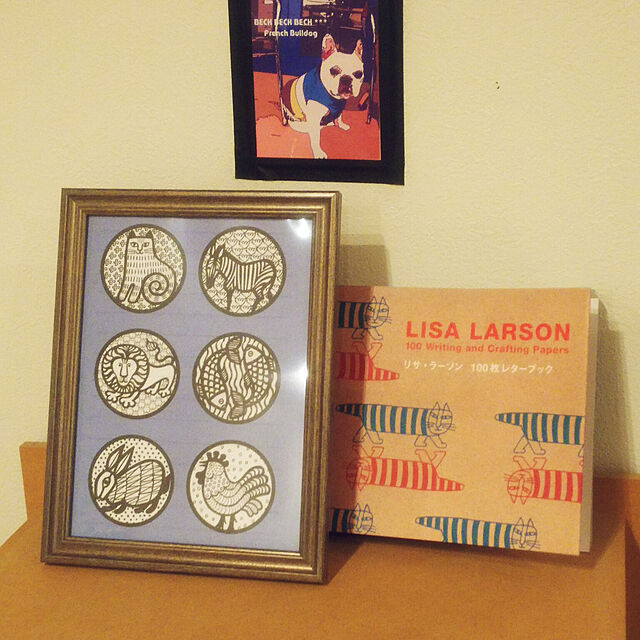 marutujiの-◇ リサ・ラーソン　100枚レターブック　ブックス 本 書籍 リサラーソン Lisa Larson 便箋 【ギフト】の家具・インテリア写真