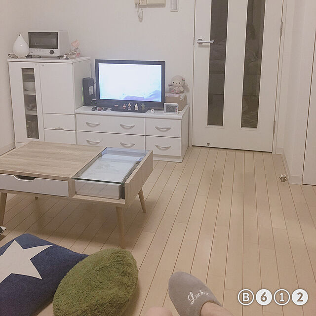 matsugeのニトリ-サイドボード(ブレイス 60SB WH) の家具・インテリア写真