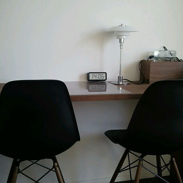 mASaYoukiの-Eames Shell Chair イームズ チェア Side Chair（DSW） ／ブラック.の家具・インテリア写真