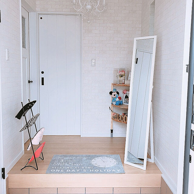 manaのニトリ-スリッパラック(DL01 BK) の家具・インテリア写真