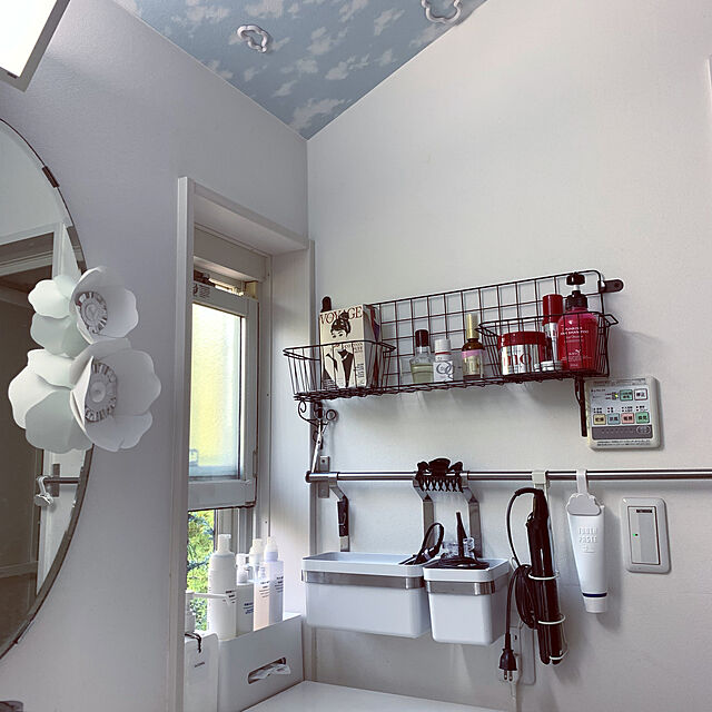 kittyのニトリ- ティッシュケース NOSETE2 (ホワイト)の家具・インテリア写真