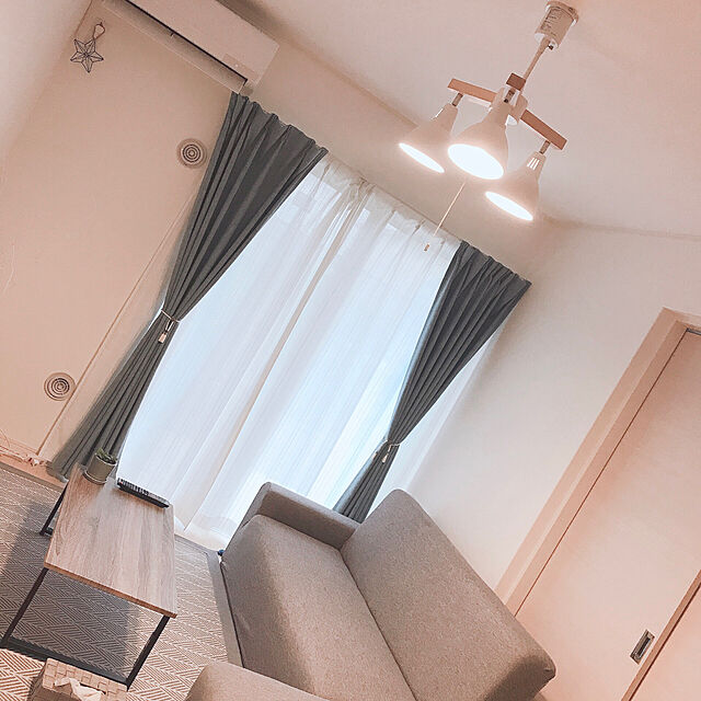 Oichanのニトリ-布張りソファベッド(タキノウ3 DBR) の家具・インテリア写真
