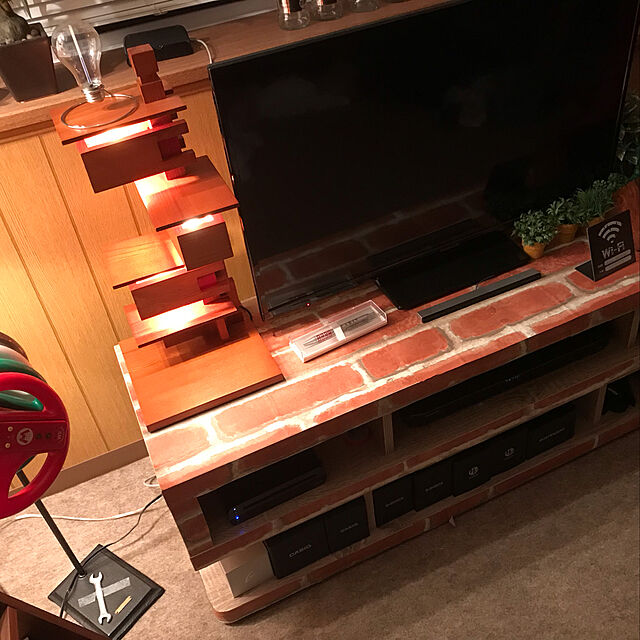 tomiharuのニトリ-ローボード(ロール47 ソノマオーク) の家具・インテリア写真