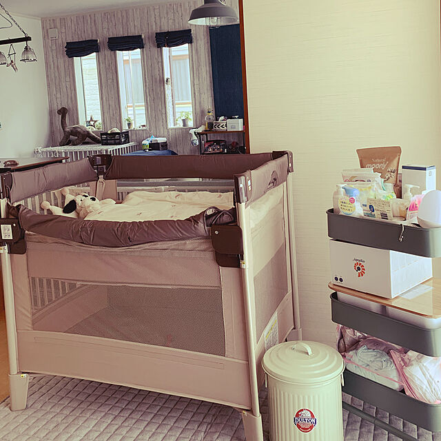 Yuの-洗える ベビー布団セット 5点 【パイル】 綿100％ ふとん ベビー布団 シンプル かわいい 赤ちゃん 新生児 出産準備の家具・インテリア写真