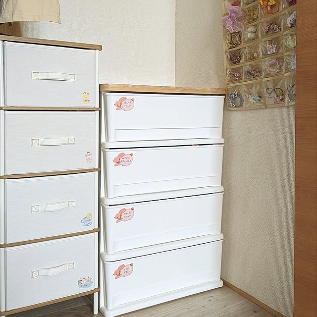 mamenoのニトリ-4段スリムチェスト (PST2)  【玄関先迄納品】の家具・インテリア写真