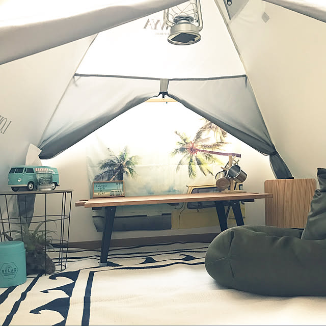 写真付きレビュー ポップアップテント ワンタッチテント テント ワンタッチ ポップアップ サンシェード おうちキャンプ 海 庭 ベランピング ベランダ 室内 大人 子供 おしゃれ かわいい フルクローズ ピクニック 公園 一人用 福袋の通販商品 口コミ情報 Roomclip