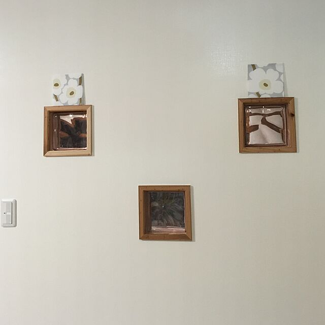 ronの-ガラスブロック【6個セット】 ガラスブロック ガラス ブロック 外壁 エクステリア ブックエンドの家具・インテリア写真