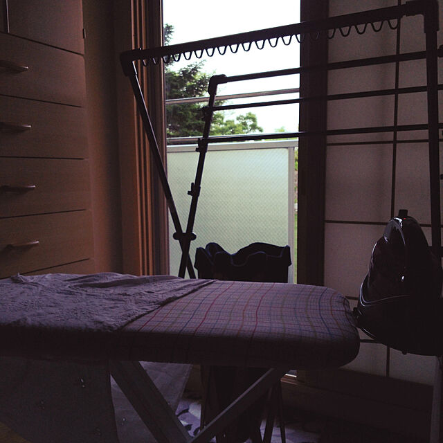 nyankonecoの山崎実業-スタンド式人体型アイロン台 プレミアム 774620 山崎実業の家具・インテリア写真