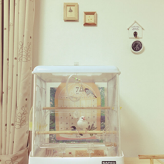 yukimidaifukuの-三晃商会 イージーホームクリアバード35-WHホワイト 995 （小鳥用飼育ケージ） 【ネコポス不可】の家具・インテリア写真