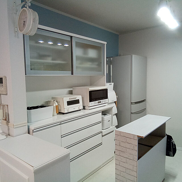 marika5のニトリ-キッチンボード(レジューム 150AG-S WH/150SH-R WH) の家具・インテリア写真