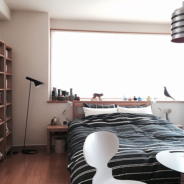 yurinの-[照明]アルネ・ヤコブセン AJ Floor/AJフロア ライト ブラックの家具・インテリア写真