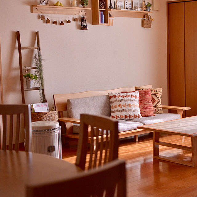 mckのニトリ-クッションカバー(シェブロンH)  『玄関先迄納品』の家具・インテリア写真