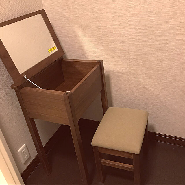 tsubuankoの無印良品-ウォールナット材ドレッサーの家具・インテリア写真