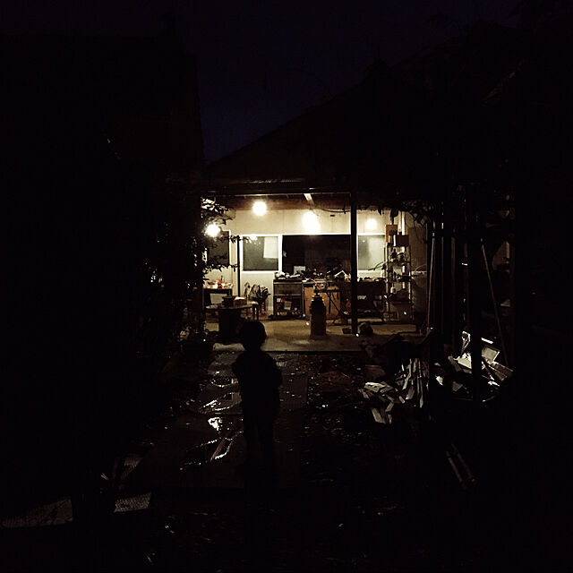 kukuruの-ベアボーンズ ランタン Barebones エジソン ストリングライト LED アウトドア キャンプ ガーデンライト 照明 Edison String Lights ベアボーンズリビング BarebonesLiving 秋 秋物の家具・インテリア写真